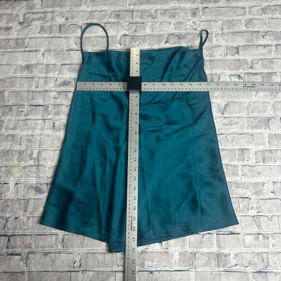 NWT EKOUAER Teal Spaghetti Strap Tank Top Size XL - Picture 14 of 15